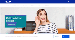 Desktop Screenshot of brother.de