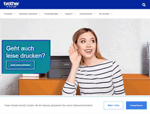 Tablet Screenshot of brother.de